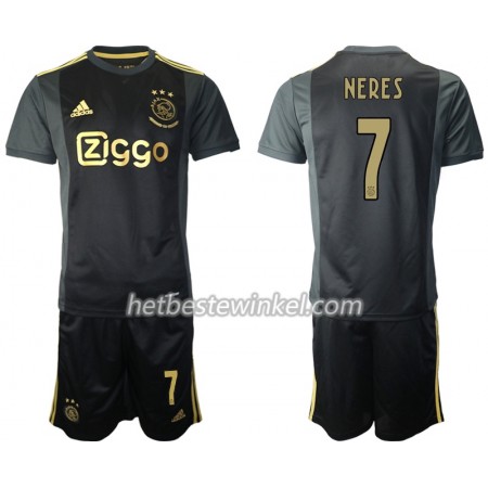 AFC Ajax David Neres 7 Voetbaltenues Kind Third 2020/21 - SS (+ Korte broeken)